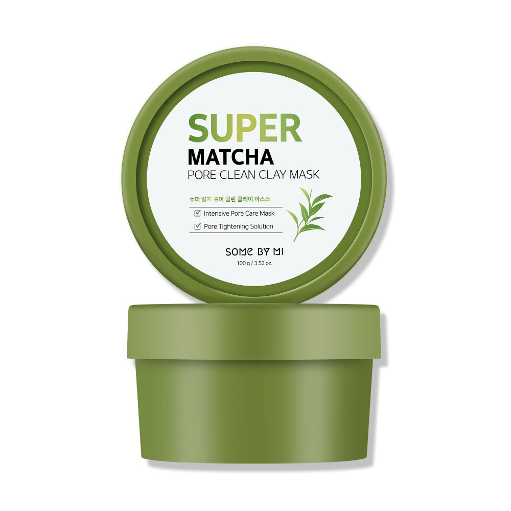 SOME BY MI Глиняная маска Super Matcha Pore Clean Clay Mask #1