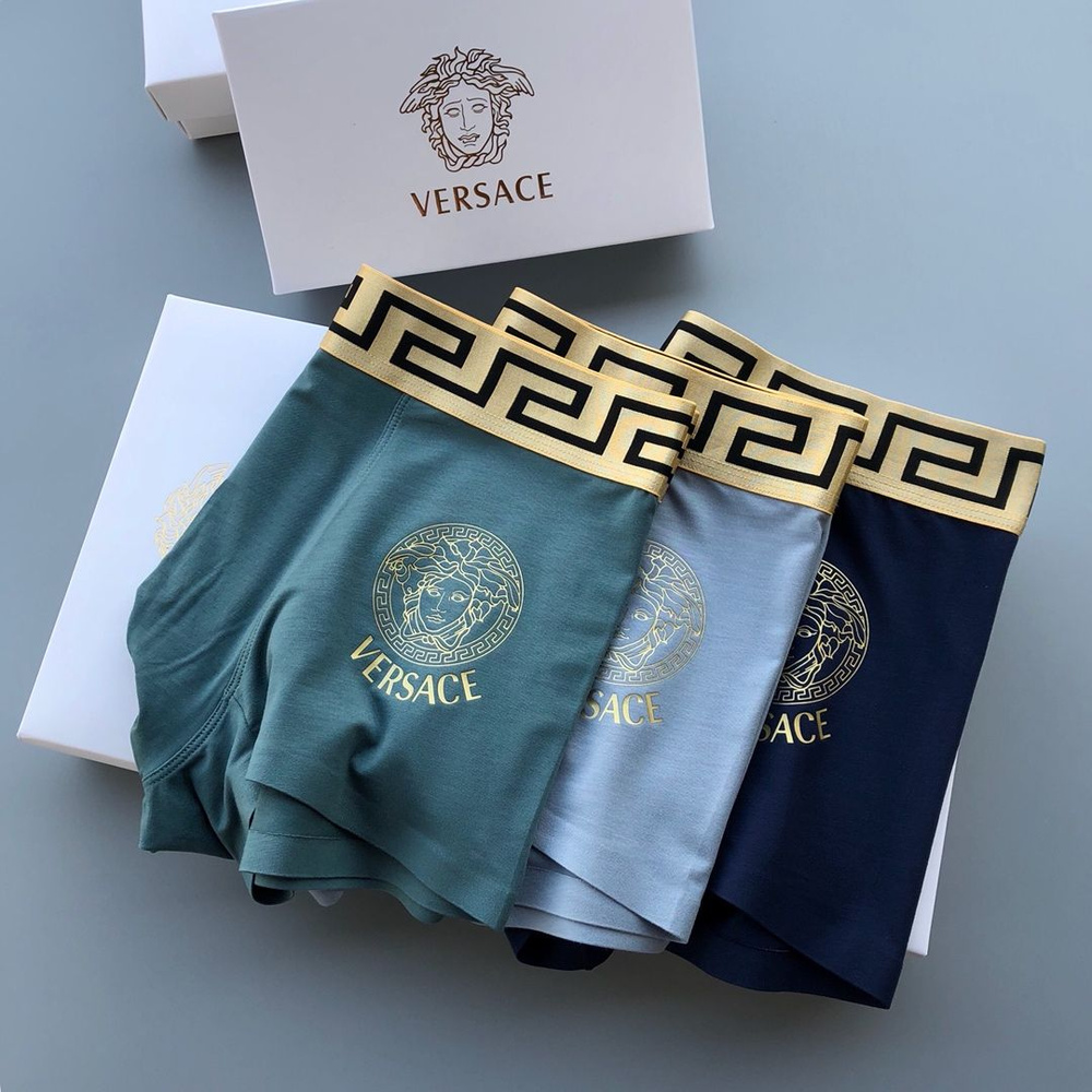 Трусы брифы Versace, 3 шт #1