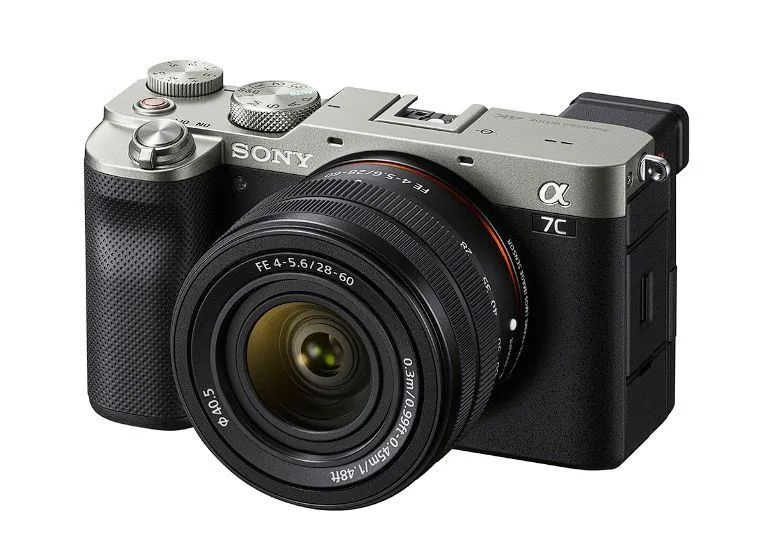 Беззеркальный фотоаппарат Sony Alpha a7C Kit 28-60, серебристый #1