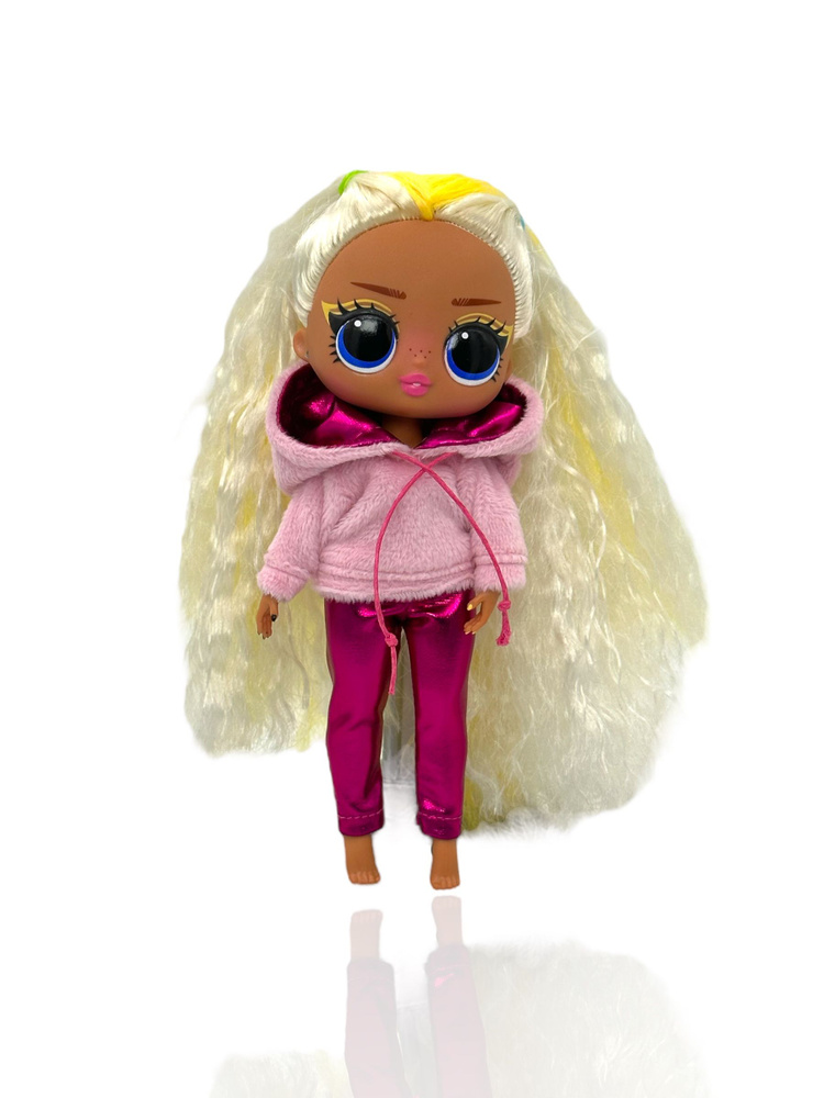 Одежда для кукол Лол ОМГ/LOL OMG - Розовые худи и леггинсы #1