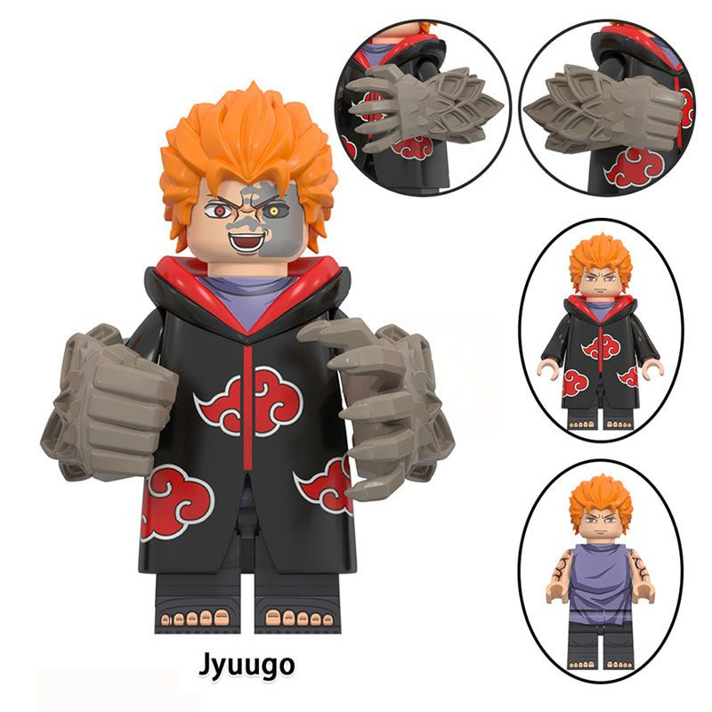 фигурок Конструктор Миницигулы , аниме Наруто (Naruto совместимы с лего)-Jyuugo(4.5см, пакет)-M149  #1