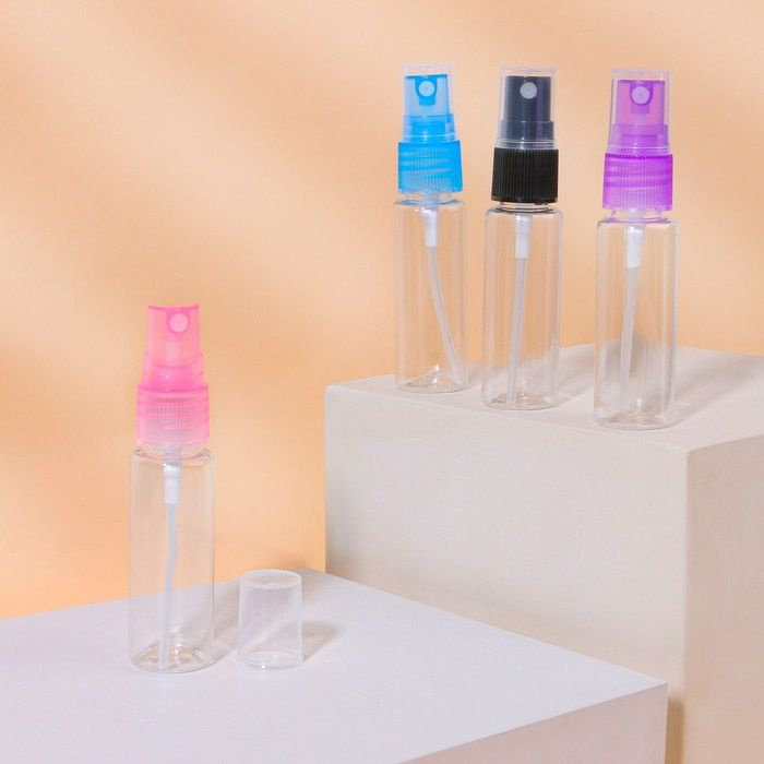Бутылочка для хранения, с распылителем, 30 мл, цвет /прозрачный  #1