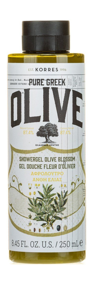 Гель для душа с экстрактом листьев оливы Olive Blossom Showergel, 250 мл  #1