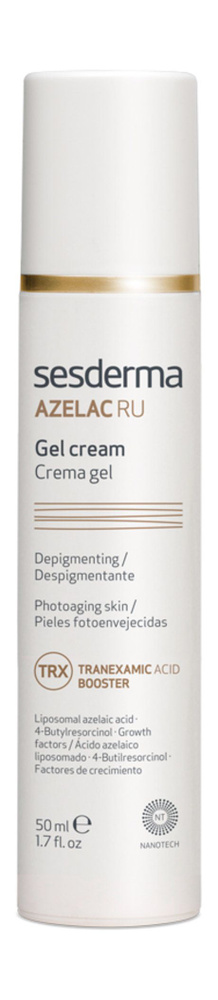 Депигментирующий крем-гель для лица на основе азелаиновой кислоты Azelac Ru Gel Cream, 50 мл  #1