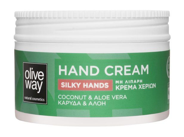 Увлажняющий легкий крем для рук с маслом кокоса и экстрактом алоэ вера Silky Hands Hand Cream, 100 мл #1