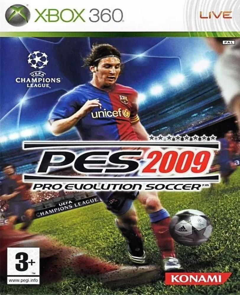 Pro Evolution Soccer 2009 PES 2009 Видеоигра на диске Xbox 360. Товар уцененный  #1