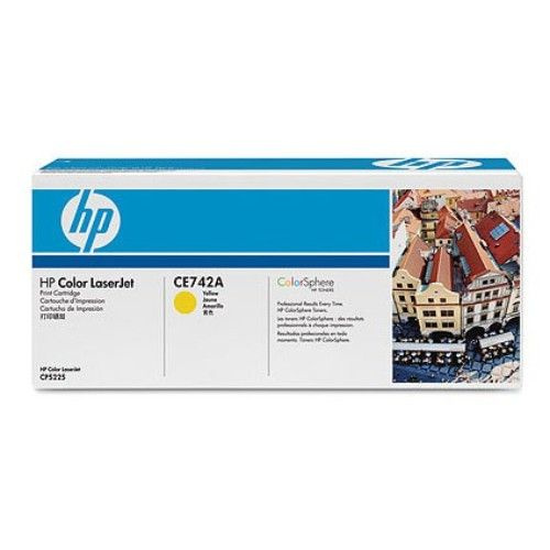 Картридж лазерный HP 307A CE742A желтый (7300стр.) для HP CLJ CP5225 #1