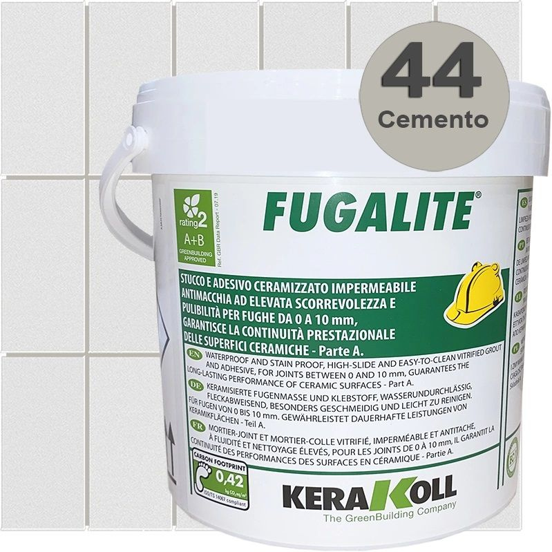 Эпоксидная затирка Kerakoll Fugalite №44 Cement Grey 3 кг FGLT44 #1