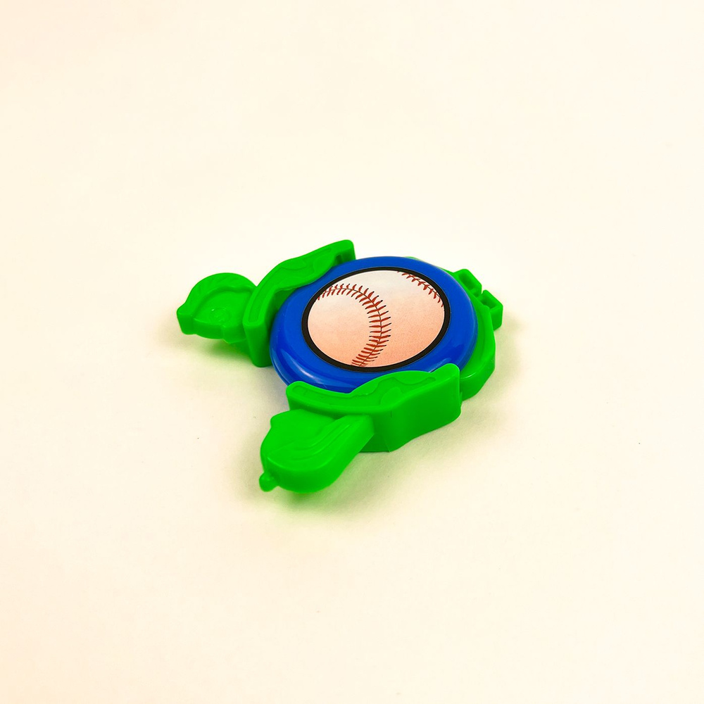 Игрушка Катапульта с летающей тарелкой (фрисби) с принтом Бейсбольный мяч  #1