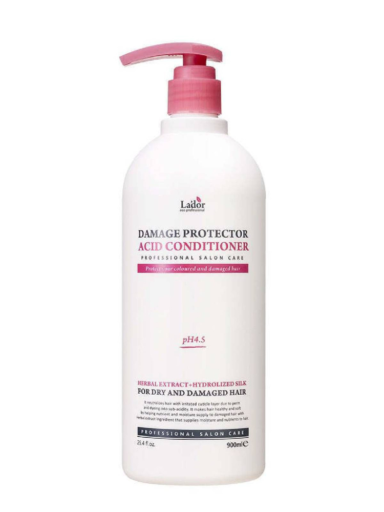LA'DOR / Кондиционер для волос Damaged protector acid conditioner 900ml #1