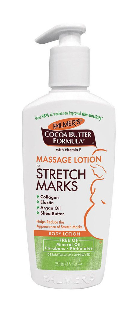 Массажный лосьон против растяжек с маслом какао Cocoa Butter Formula Massage Lotion for Stretch Marks, #1