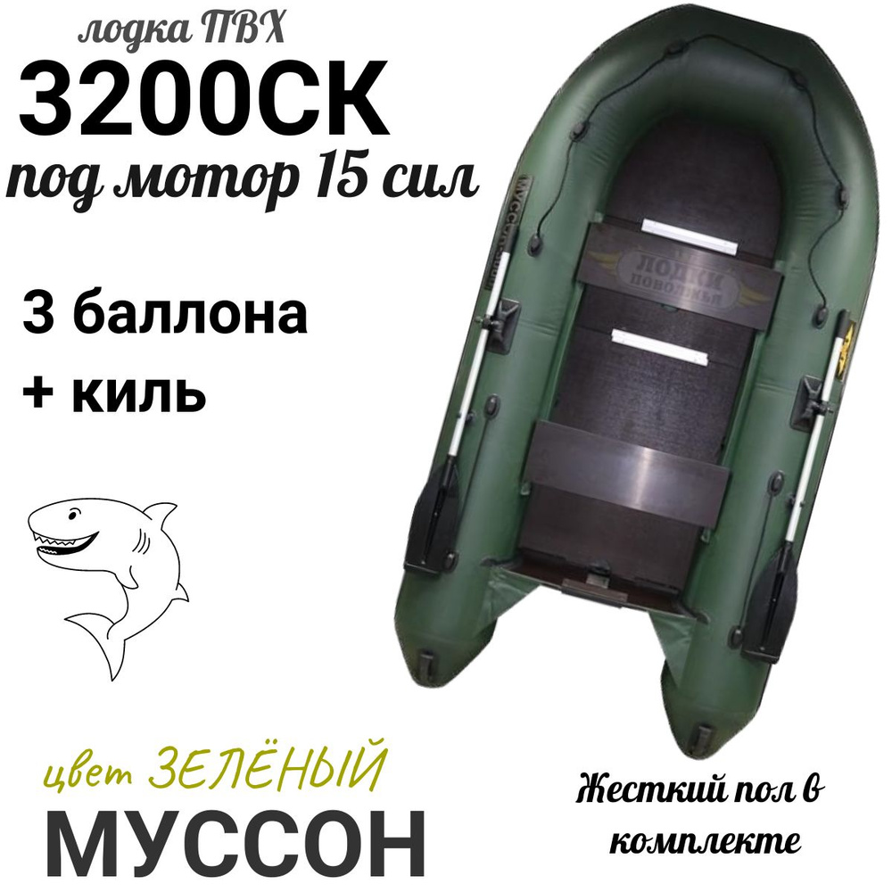 Муссон Лодка, 320 см #1