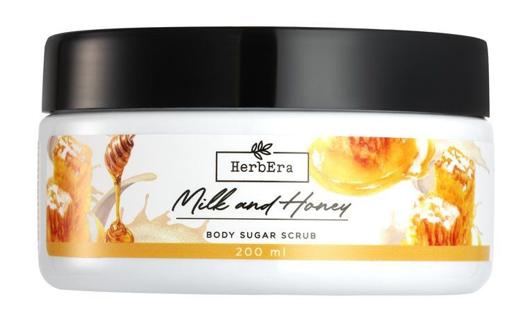 Сахарный скраб для тела с ароматом молока и меда Milk and Honey Body Sugar Scrub, 200 мл  #1