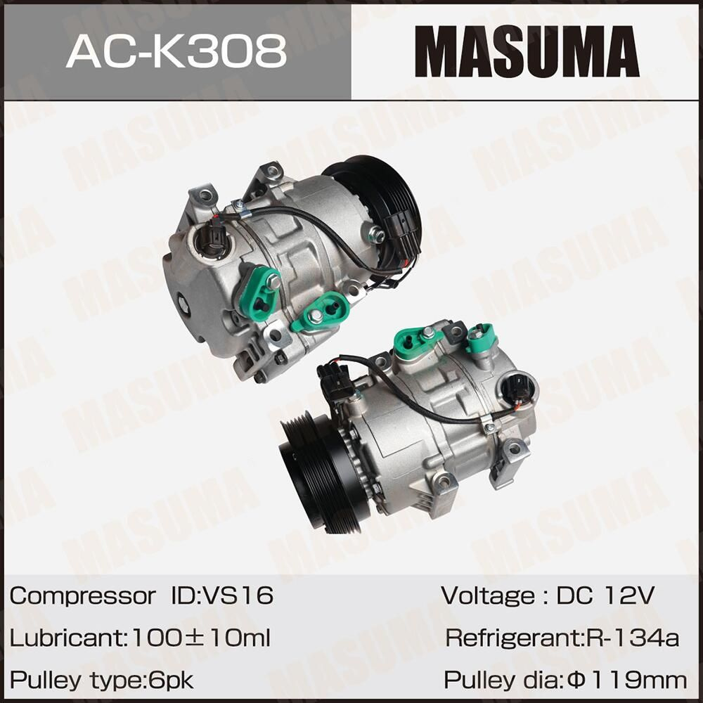 Компрессор кондиционера Masuma, AC-K308 #1