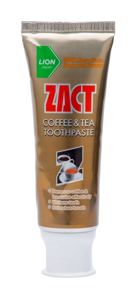 Отбеливающая зубная паста Zact Whitening Toothpaste #1