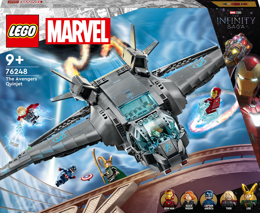 Конструктор Lego Marvel Avengers 76248 Квинджет Мстителей #1