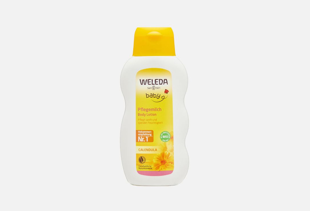 Молочко для тела с календулой Weleda Calendula Baby Lotion, 200 мл #1