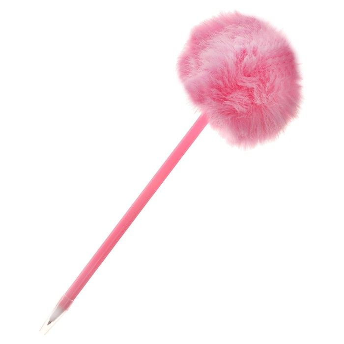 Ручка шариковая-прикол Calligrata "Барби", шар, розовый #1