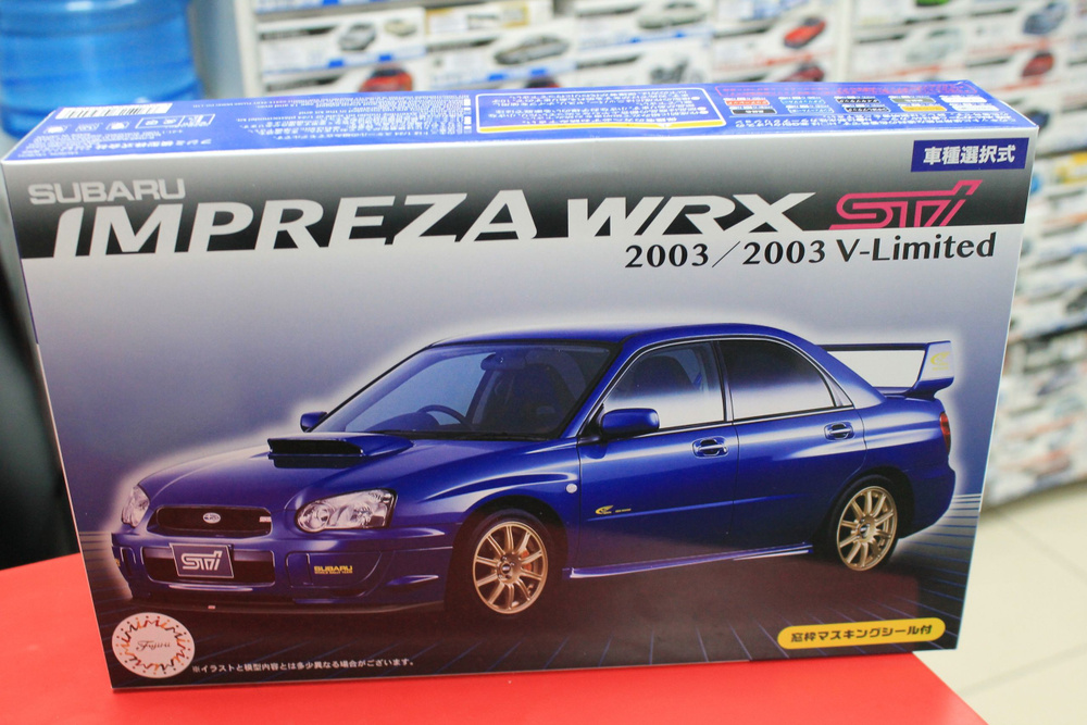 Сборная модель Fujimi 1:24 FU03940 Subaru Impreza WRX STI 2003 #1