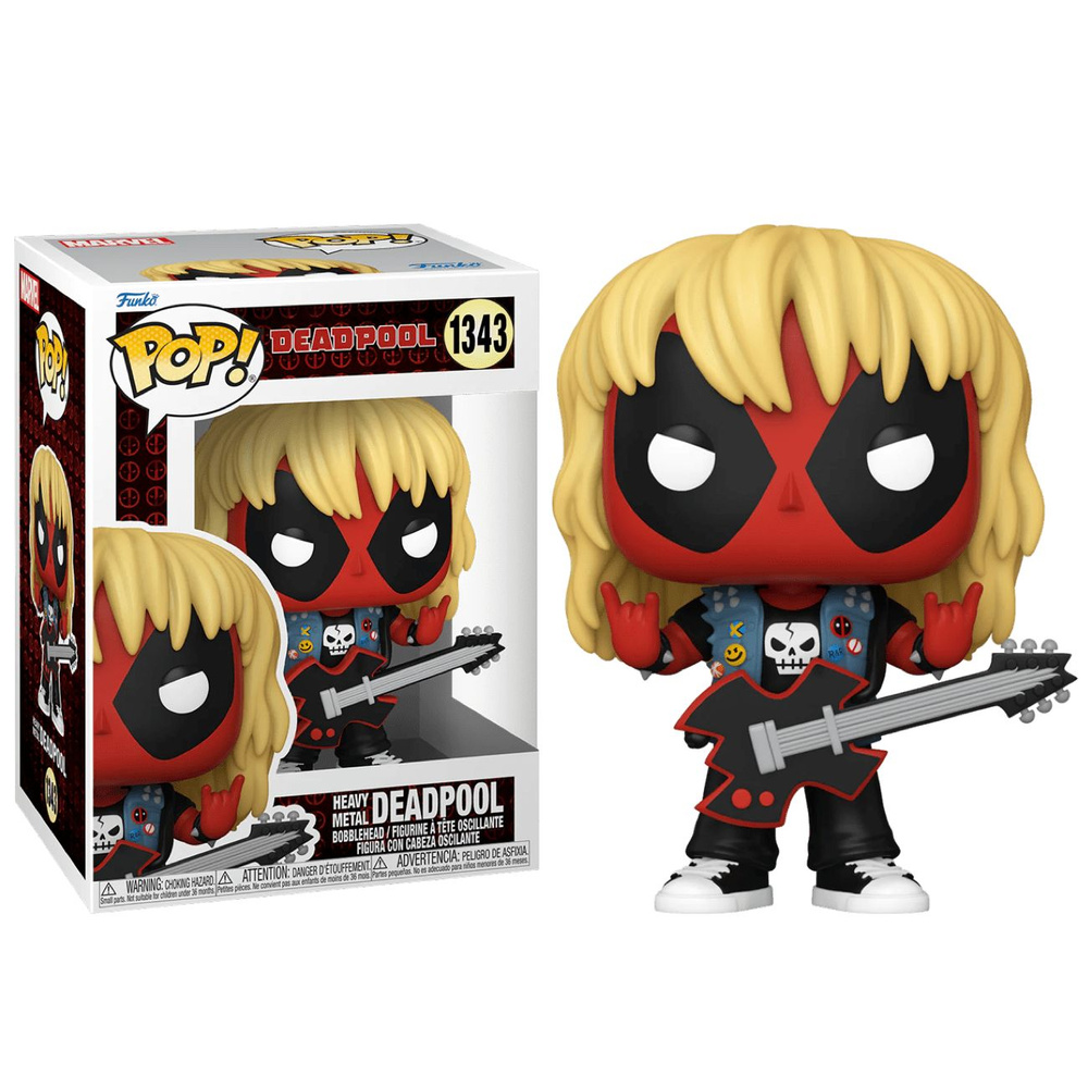 Фигурка Funko Pop! Deadpool Heavy Metal (Фанко Поп Дэдпул хэви метал) #1