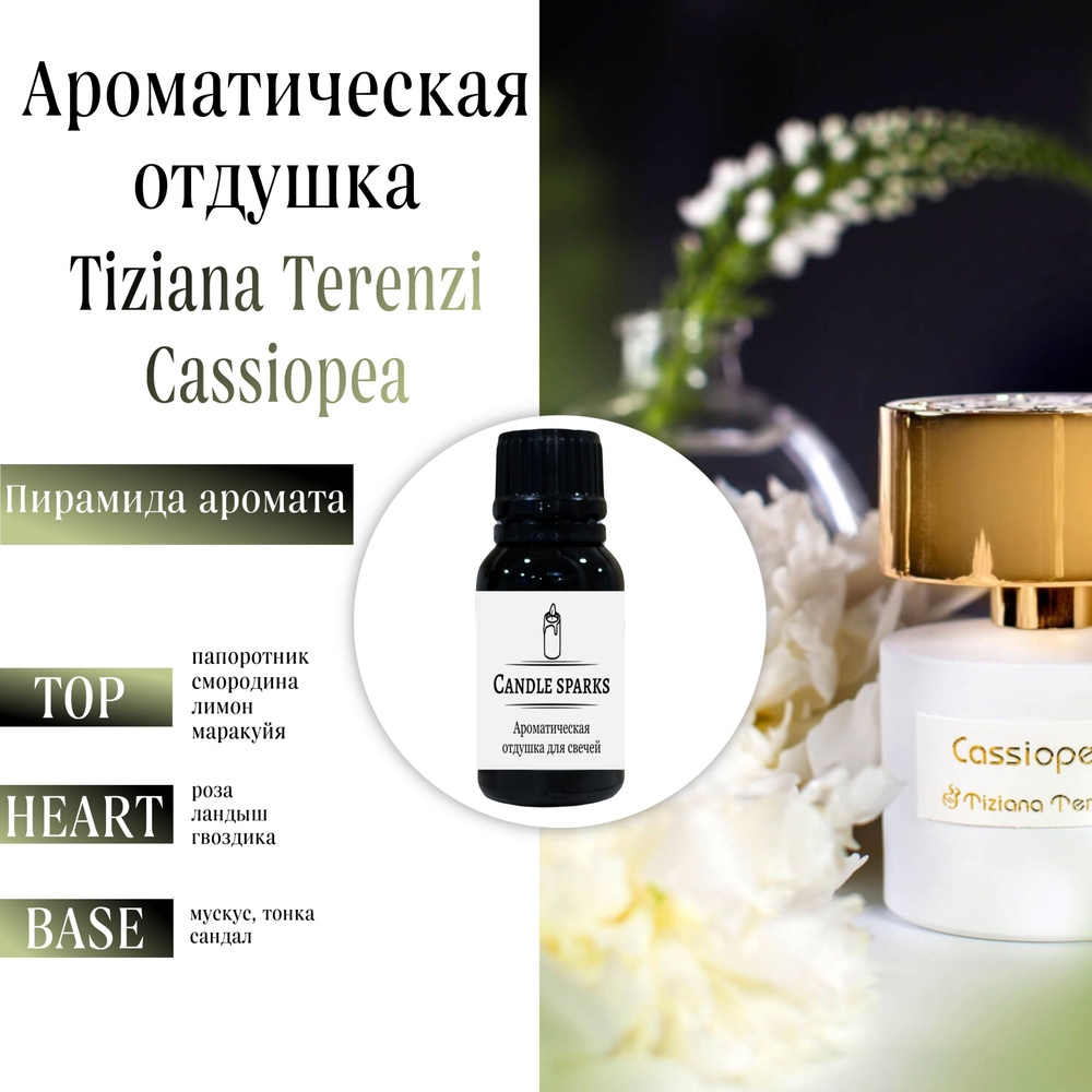 Ароматическая отдушка Cassiopea 15 гр / ароматизатор для свечей и диффузора  #1