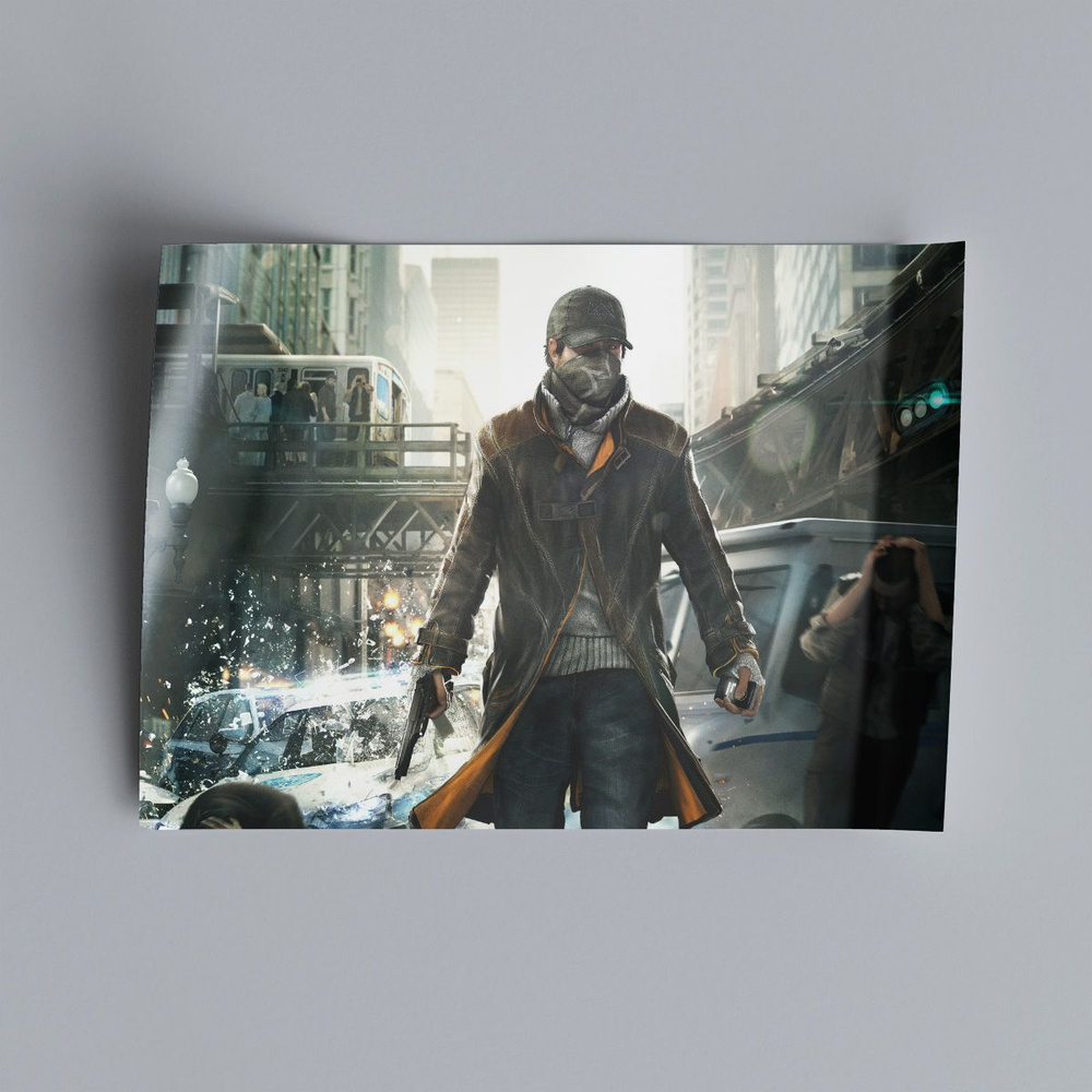 Постер Watch Dogs #5, 60x80 см #1