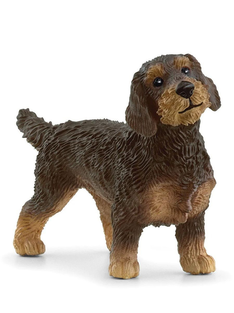 ЖИВОТНОЕ СОБАКА Жесткошерстная такса SCHLEICH #1