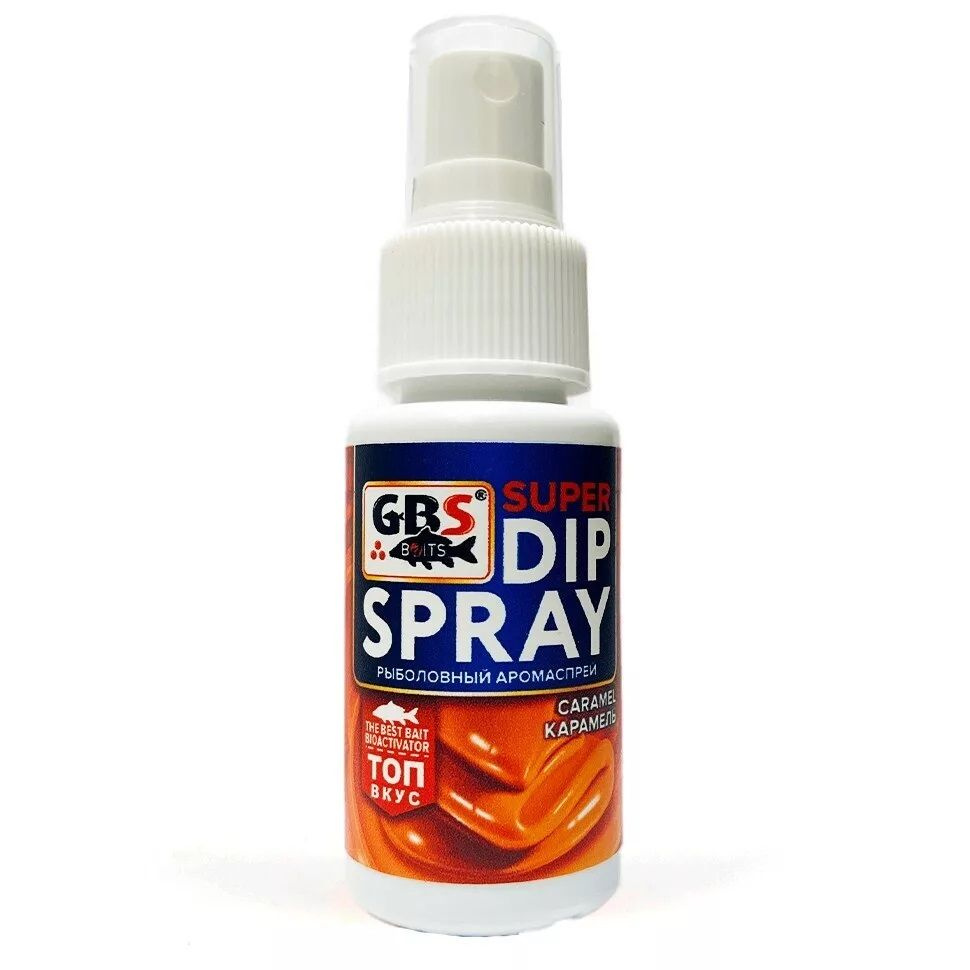 Ароматизатор спрей Карамель GBS - Super DIP Spray Caramel, 50 мл #1