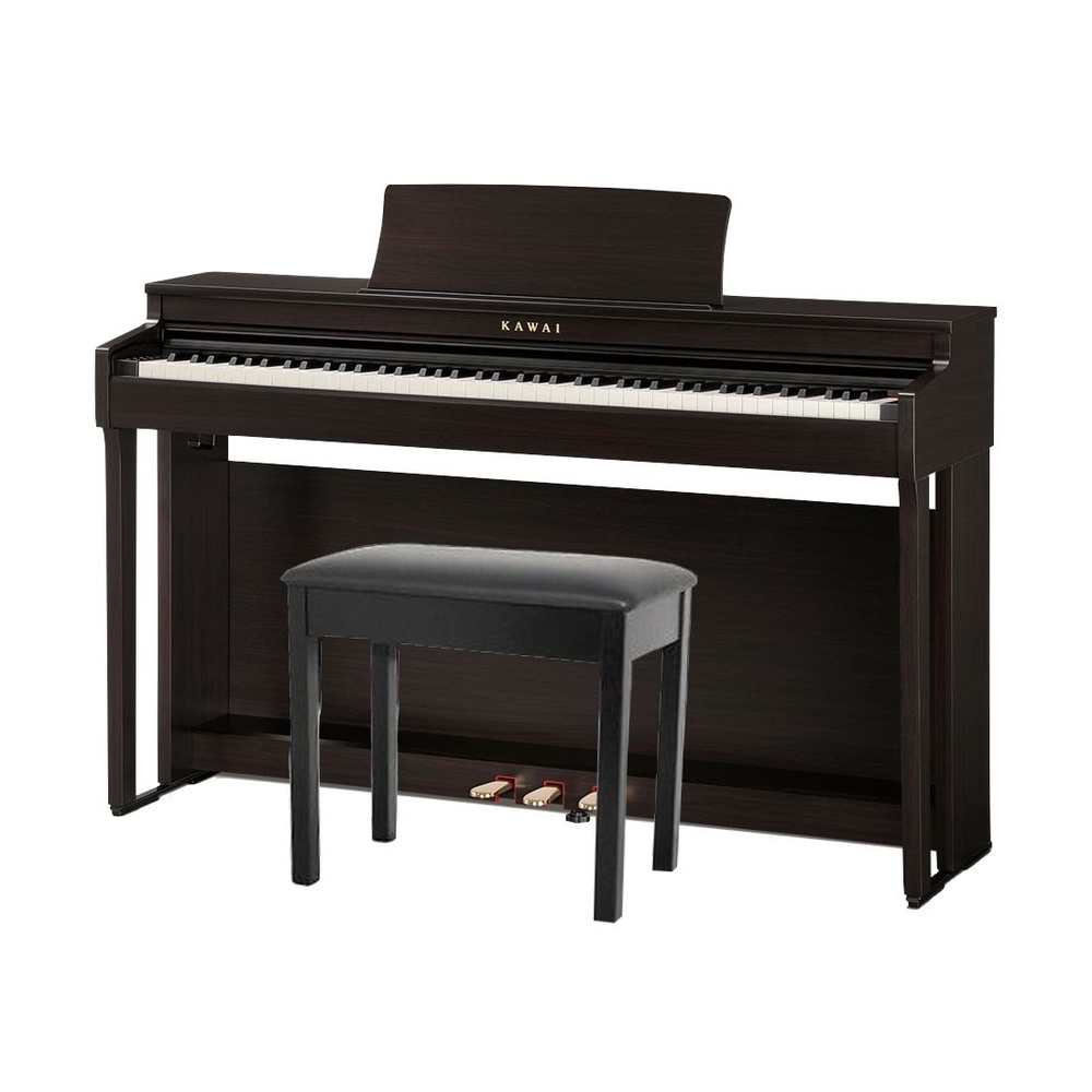 KAWAI CN201 R - цифровое пианино, банкетка, механика Responsive Hammer III, 88 клавиш, цвет палисанд #1
