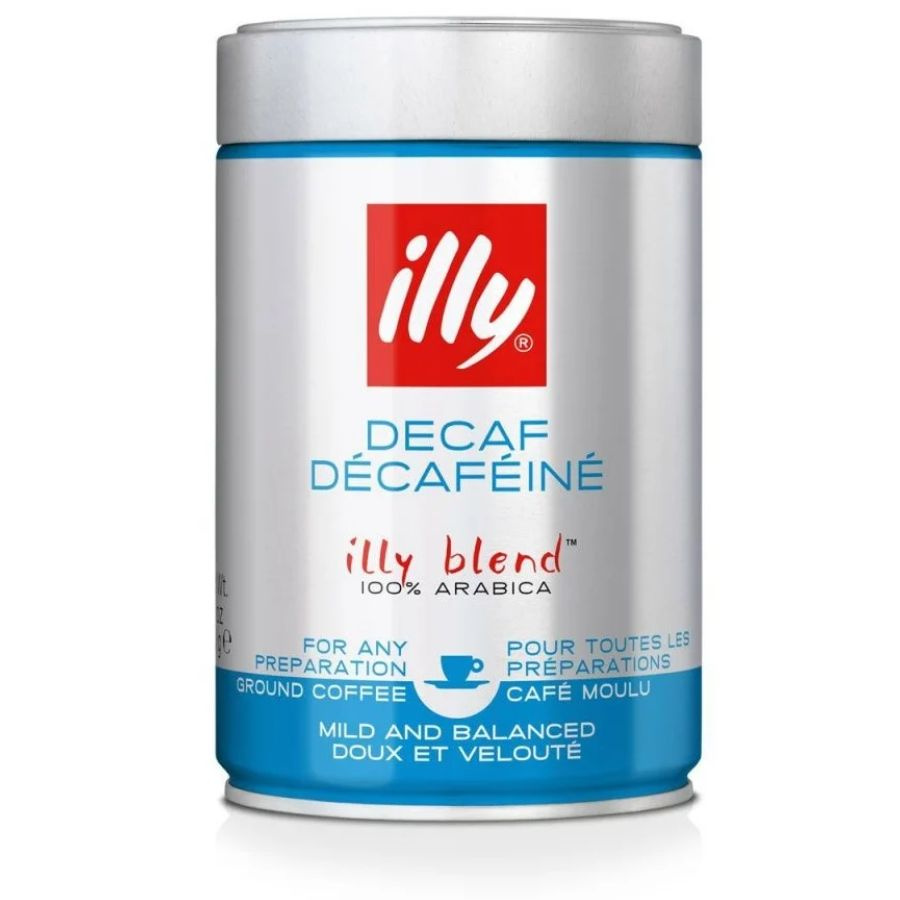 Кофе молотый Illy Decaf 250 грамм #1