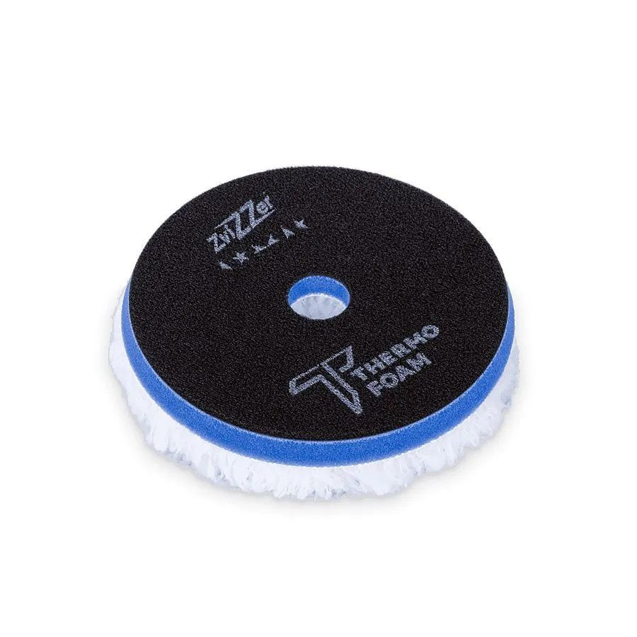 ZviZZer THERMO MICROFIBER 30 мм (DA) - микрофибровый полировальный круг 140/30/125 (Полутвердый) синий #1