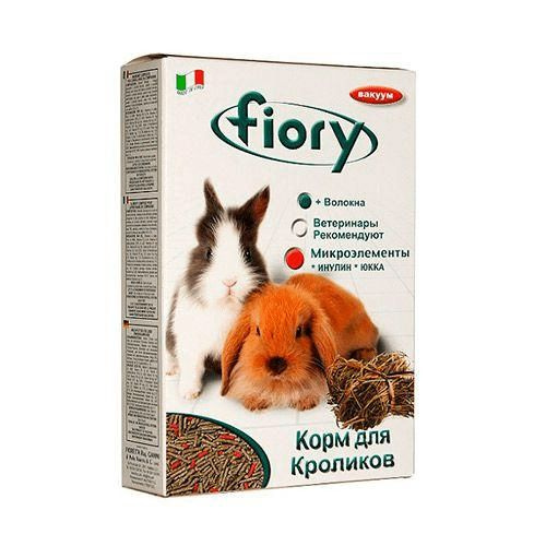 Fiory Karaote Pellettato корм гранулированный для кроликов 850гр #1