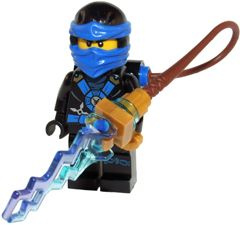 Минифигурка Lego Ninjago Jay (Deepstone Armor) - Possession, Lightning Pack without Sticker njo184  #1