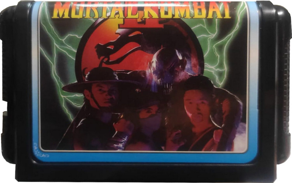 Игровой картридж для Sega (16 bit) Mortal Kombat 2, без коробки #1