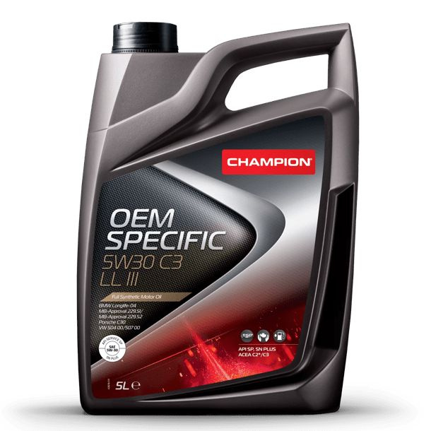 CHAMPION 5W-30 Масло моторное, Синтетическое, 5 л #1