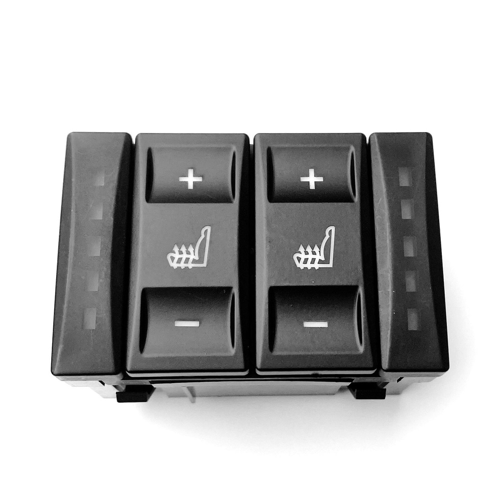 Переключатель кнопки обогрева сиденья для Ford Mondeo 4, S-Max, Galaxy (черная)  #1