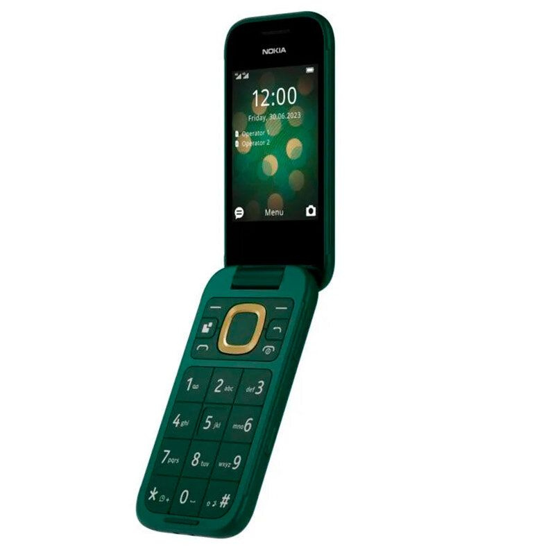 Nokia Мобильный телефон Nokia 2660 TA-1469 DS EAC, зеленый #1