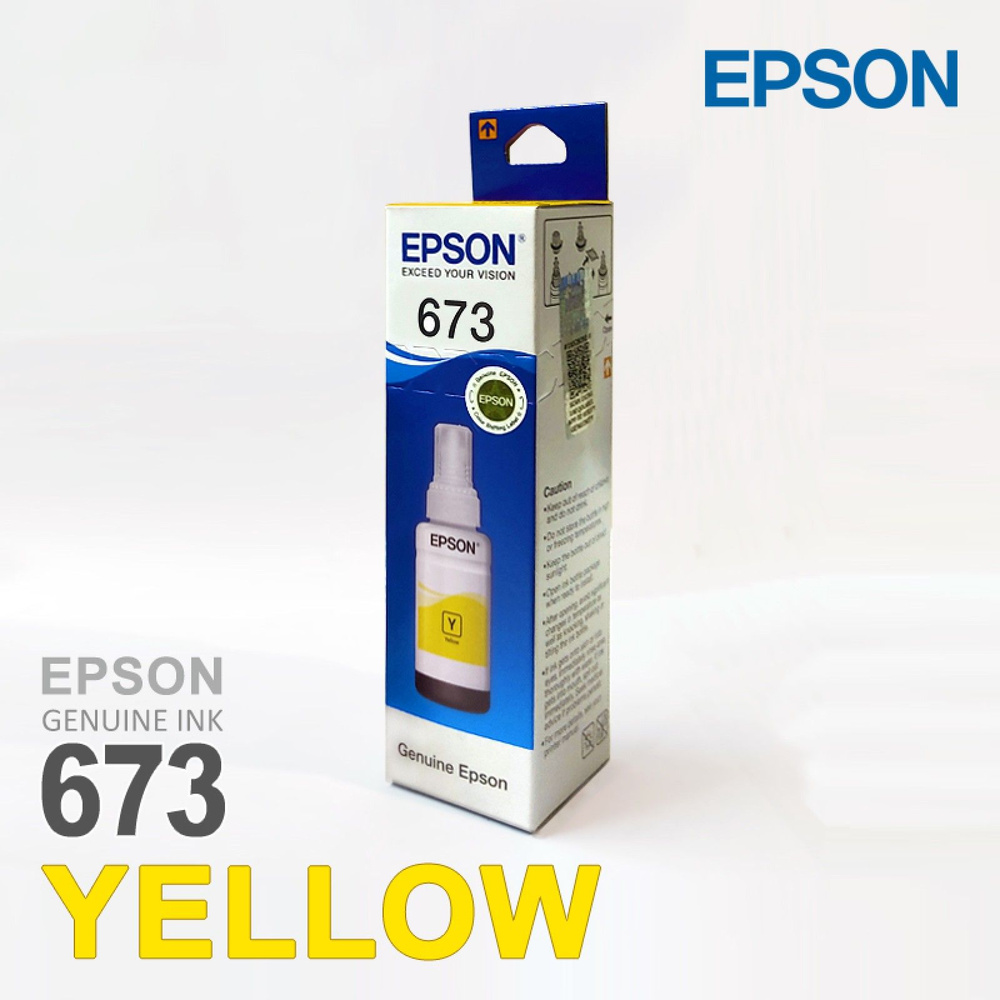 Чернила для заправки картриджа EPSON T6734 Yellow Ink Bottle #1