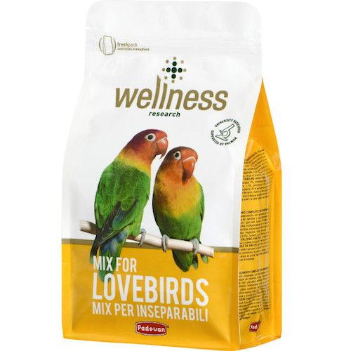 Padovan Wellness Mix for Lovebirds / Падован корм для неразлучников и других средних попугаев Полнорационный, #1