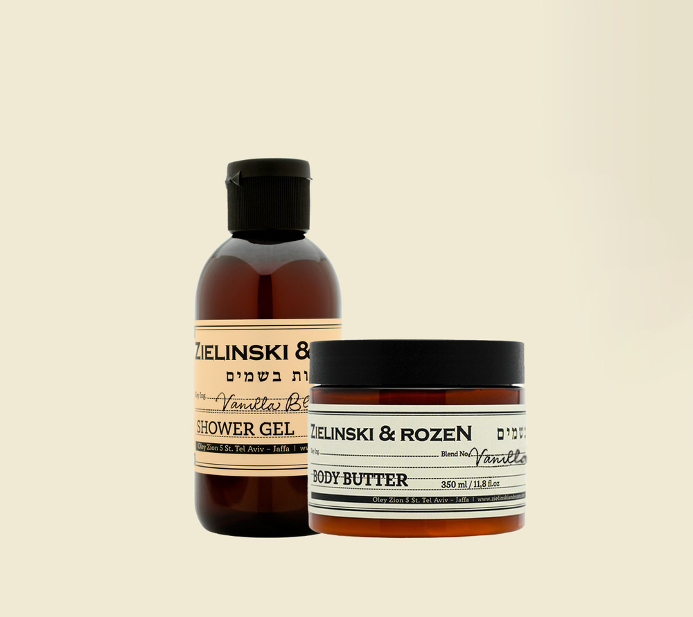 Набор Zielinski & Rozen Гель для душа, Крем-масло для тела Vanilla Blend  #1