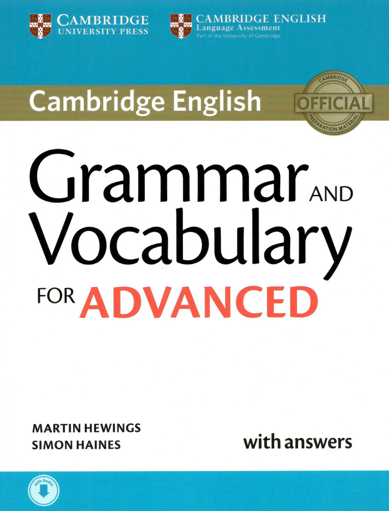 Grammar and Vocabulary for Advanced Book with Answers and Audio #1