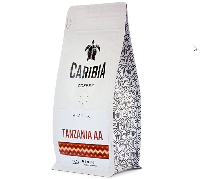 Кофе зерновой Caribia Tanzania AA #1
