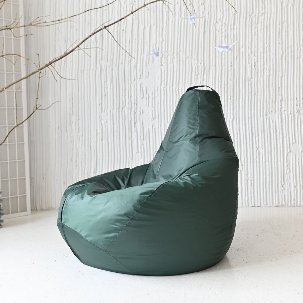 Кресло-мешок Груша, Оксфорд 210, Размер XXL,зеленый #1
