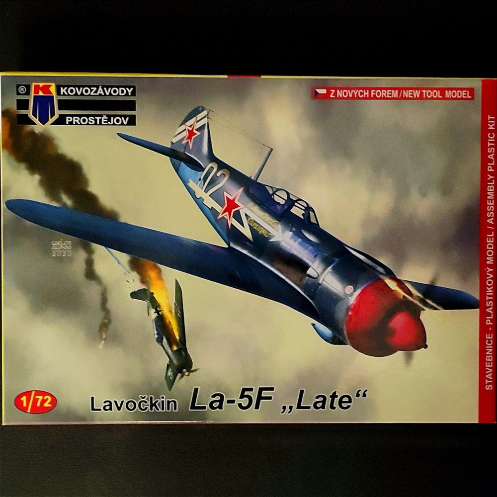 Сборная модель самолета Ла-5Ф поздний, KP Models, KPM0206, 1/72 #1