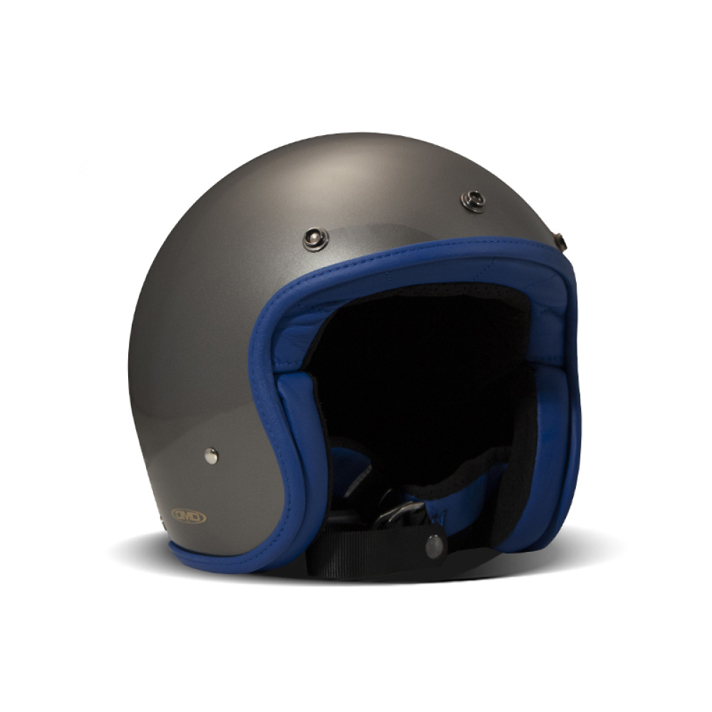 DMD Мотошлем, цвет: темно-серый, синий, размер: L #1