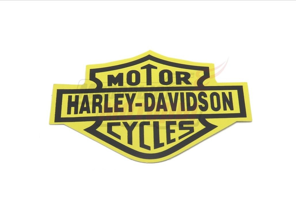 Наклейка "MOTOR HARLEY-DAVIDSON CYCLES" (12х15) #1
