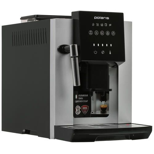 Polaris Автоматическая кофемашина PACM2050SW, черный, серебристый  #1