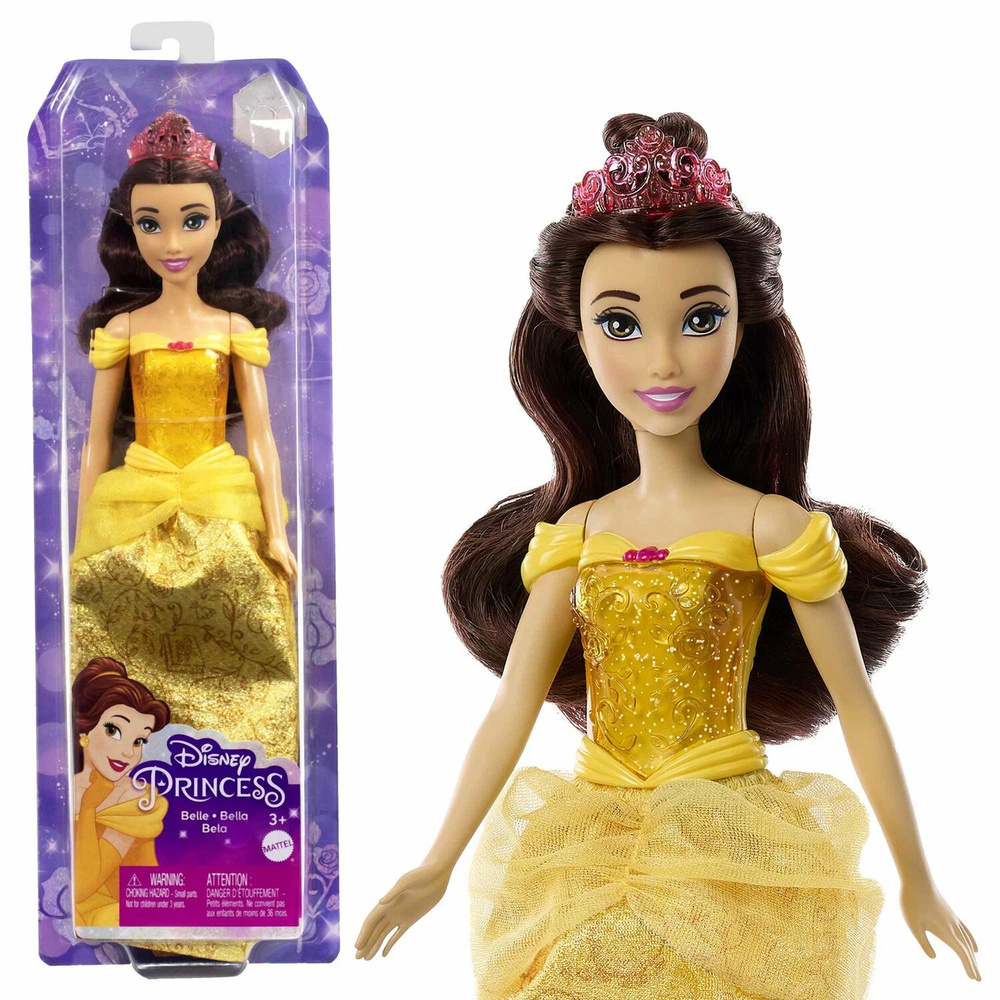 Кукла Mattel Disney Princess Белль, HLW11 #1