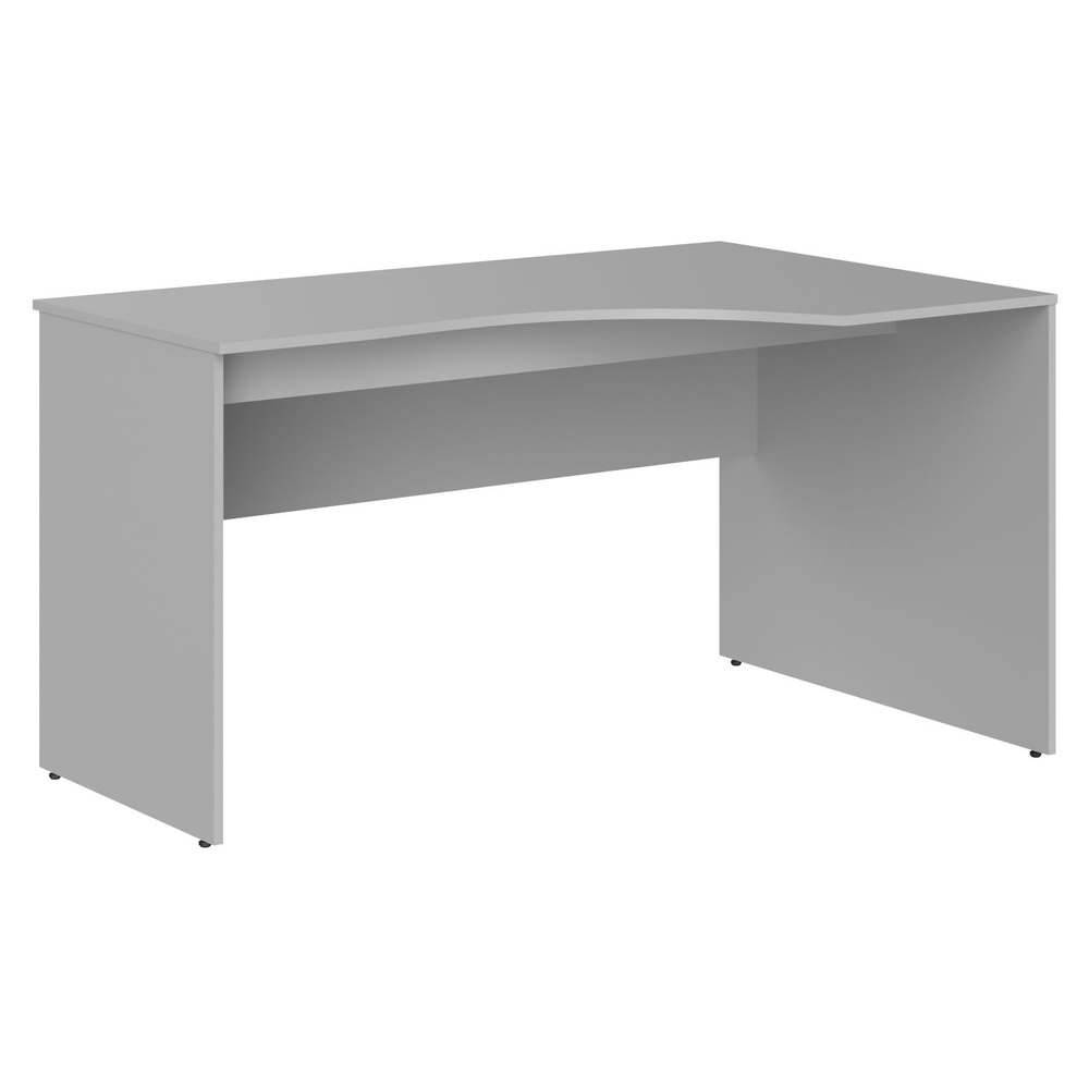 Компьютерный стол SKYLAND SIMPLE SET140-1(R) / письменный стол, правый угол, серый, 140х90(60)х76 см #1
