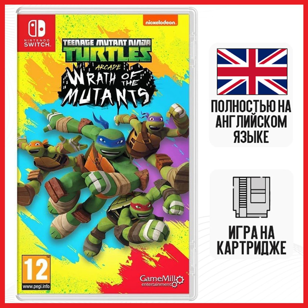 Игра Teenage Mutant Ninja Turtles: Wrath of the Mutants (Nintendo Switch, английская версия)  #1